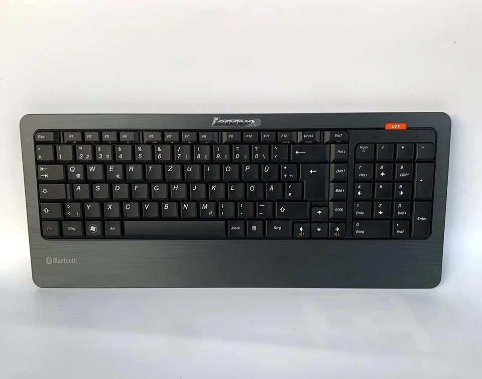 Origina nemecké rozloženie Qwertz klávesnica Bluetooth pre klávesnicu Lenovo HP Dell Asus Acer Keyboard kompatibilná so systémom iOS Windows Android