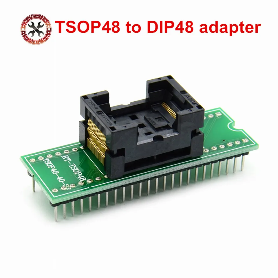Origina Nový TSOP48 Adaptérovi DIP48 TSOP48 Socket pre RT809F RT809H & pre programátor Xeltek USB