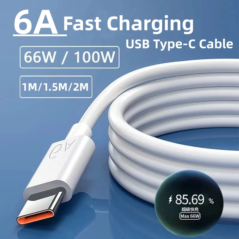 Original 100W 88W 66W 6a USB C kábel na česť 100 90 80 Pro Se Lite Magic 6 5 4 Pro V3 V2 Super nabíjací kábel dátový kábel 1/1,5/2M