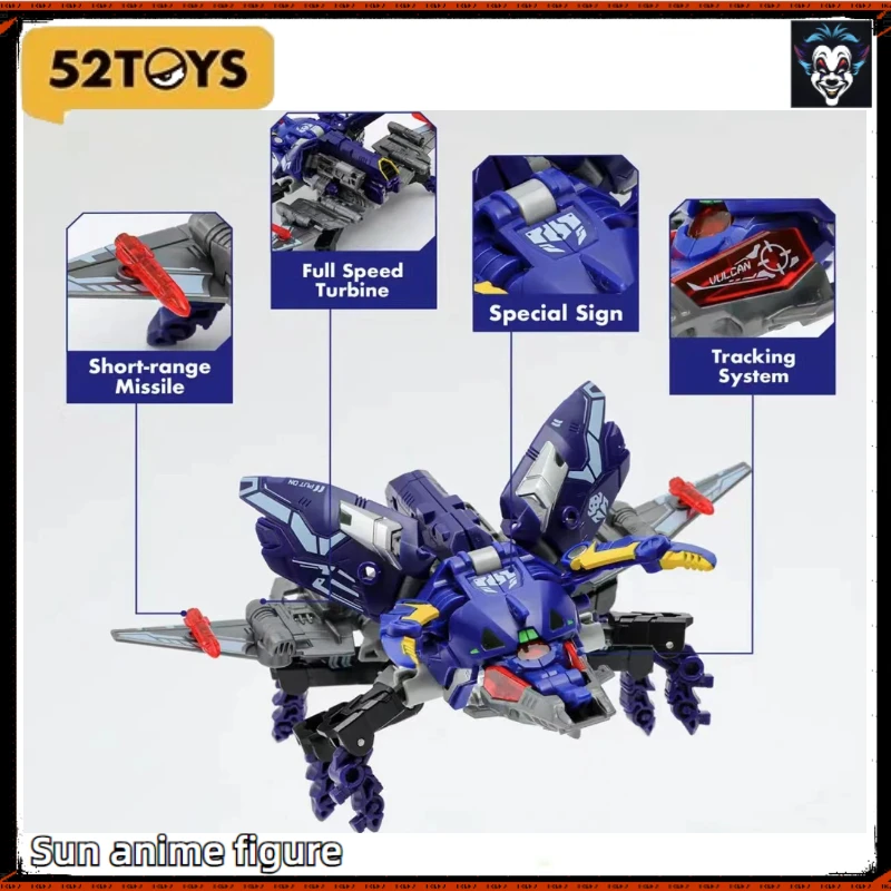 Original 52Toys Beastbox BB-36 Nightcrawler Deformation Hračky Konvertujúce hračky Mecha robotov akčné figúrky z kolekcie hračiek na sklade