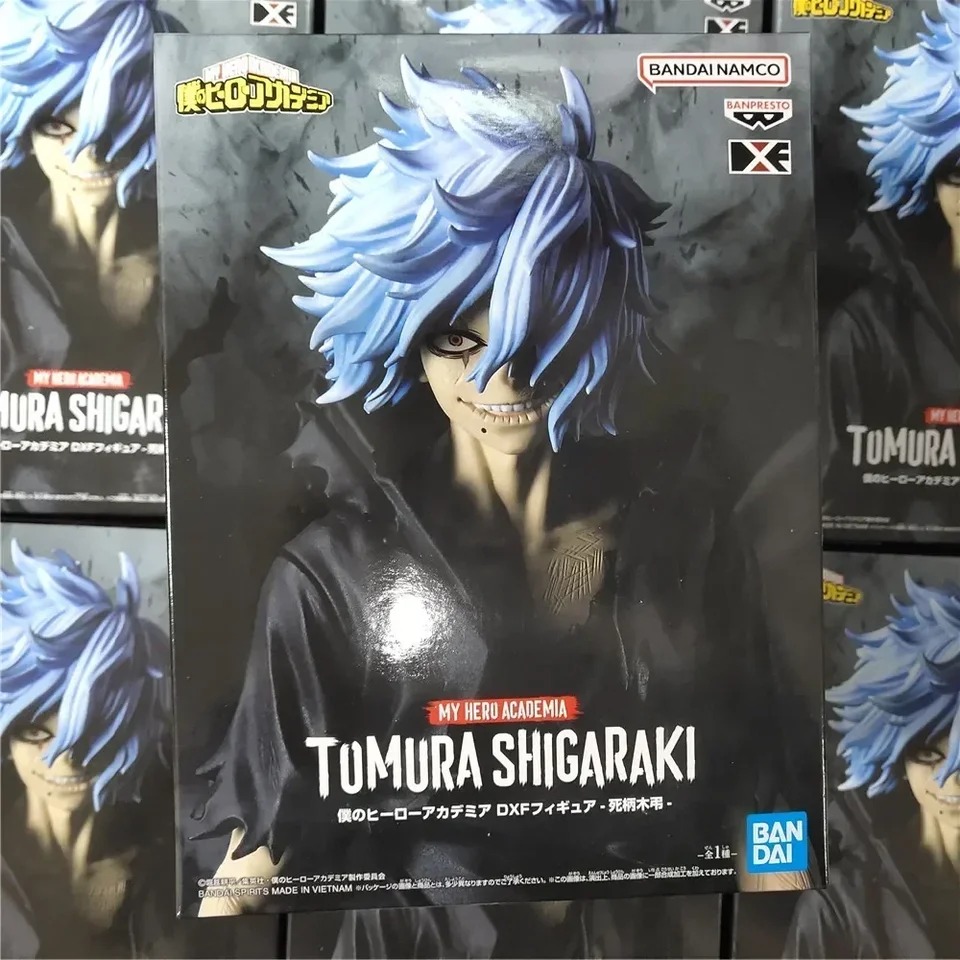 Original Bandai My Hero Academia Anime Shigaraki Tomura PVC Akčné figúrky Zhromažďovanie ozdobných hračiek s hračkami 19cm