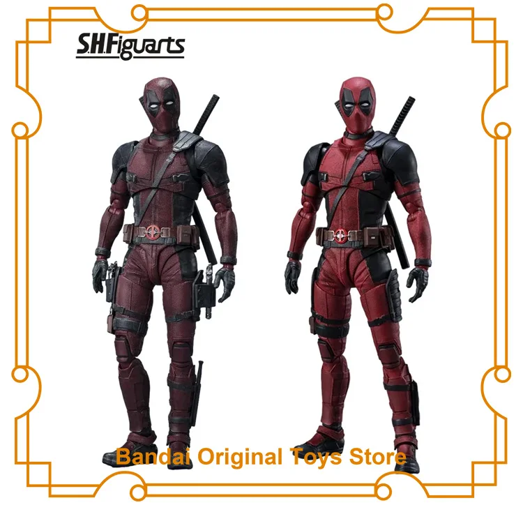 Original Bandai Shfiguarts Deadpool 2: Deadpool SHF Deadpool 1.0 Akčná figúrka PVC Boxed Hračky zberateľské na sklade