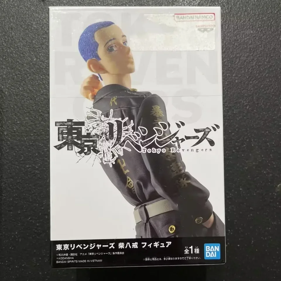 Original Bandai Tokyo Revengers Shiba Hakkai Anime Action Figures Zbierka Ozdobia figúrky hračky narodeniny darček PVC