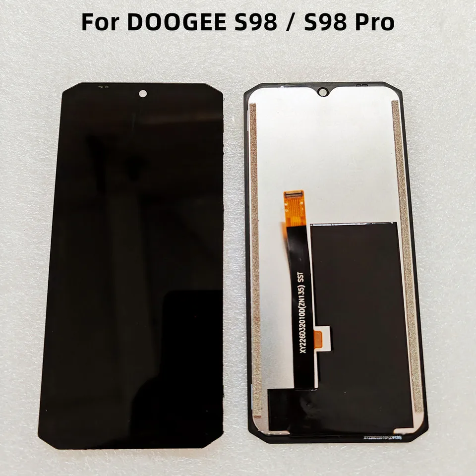 Original Doogee S98 S98 Pro LCD Display and Touch Screen Digitator Zostava výmeny LCD