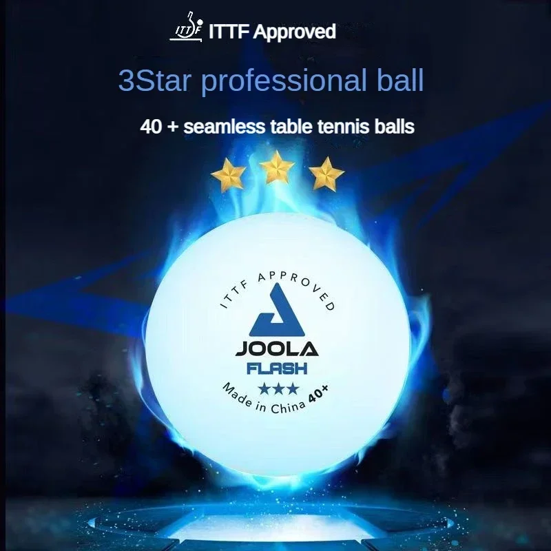 Original Joola 3-Star 40+ 6/12 gule Nový materiál Poly stolové loptičky ping pong plastová guľa schválená