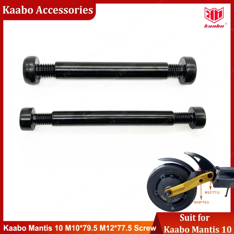 Original Kaabo mantis 10 M10*79,5 M12*77,5 Skrutky pre Kaabo Mantis 10 Swing Arm Upevnenie oficiálneho kaabo mantis 10 príslušenstva