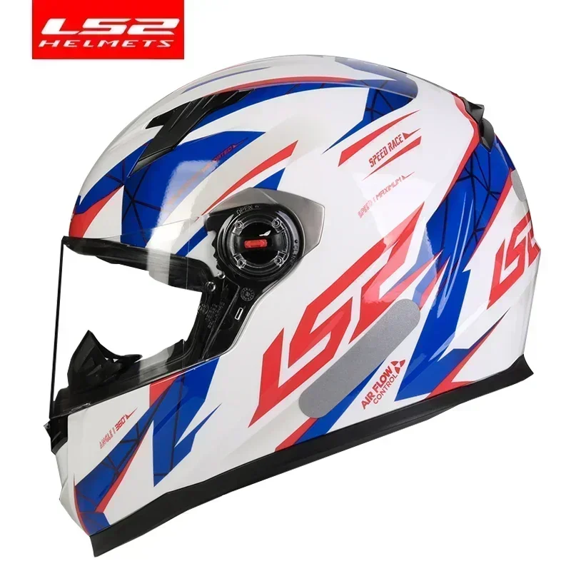 Original LS2 Rhinoceros na celú tvár Motocyklová prilba Casque Moto Capete LS2 FF358 Žiadne čerpadlo ECE Schválené