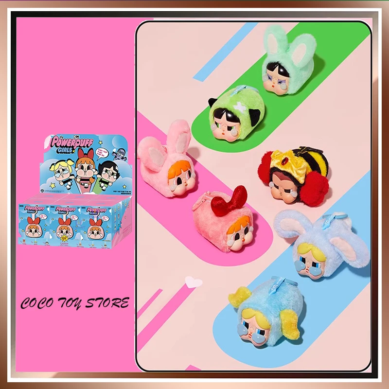 Original Popmart The Powerpuff Girls Series Mystery Box Crybaby Surprise Blind Box Trend Hračky Girl módne zbierka darček