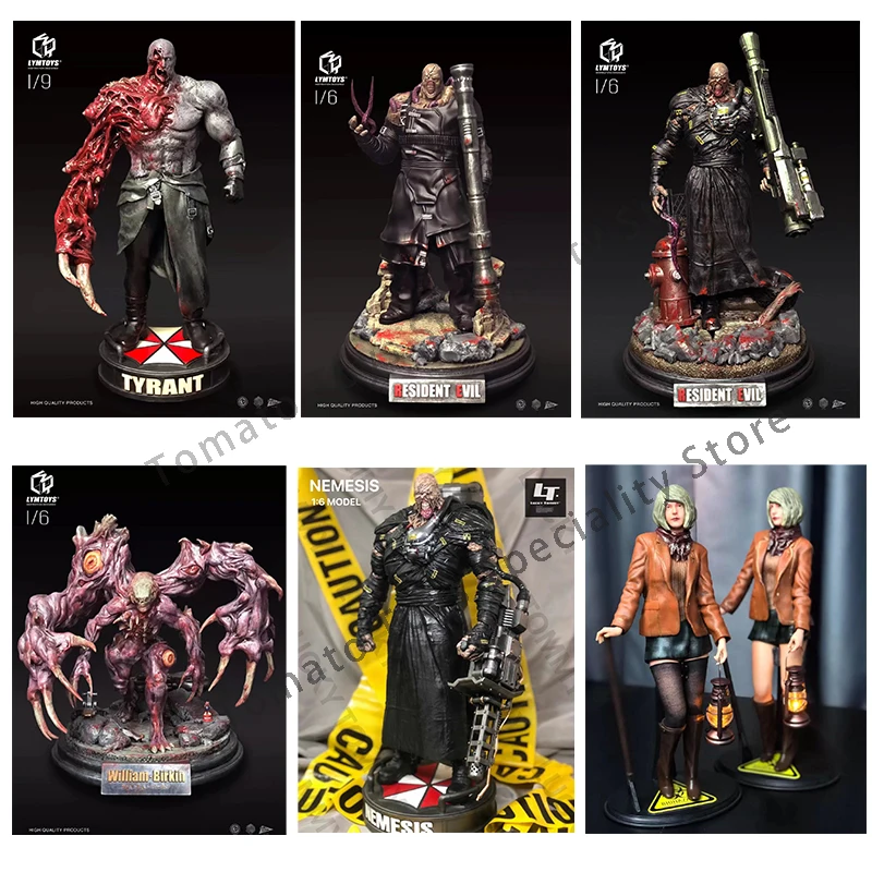 Original Resident Evil 4 2 Ada Leon Mr X Zbierka postavy Stalker Neca Palisades Zberateľná akčná figúrka PVC Toy Kid Gifts