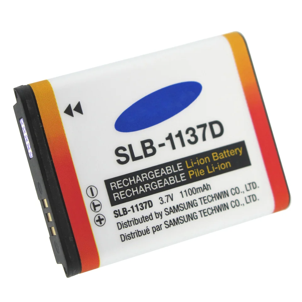 Original SLB-1137D SLB 1137D 1100MAH BATTERICKÁ BATTERA PRE SAMSUNG NV100HD TL34HD NV106 HD I85 I100 L74 I80 NV1 NV24HD NV40