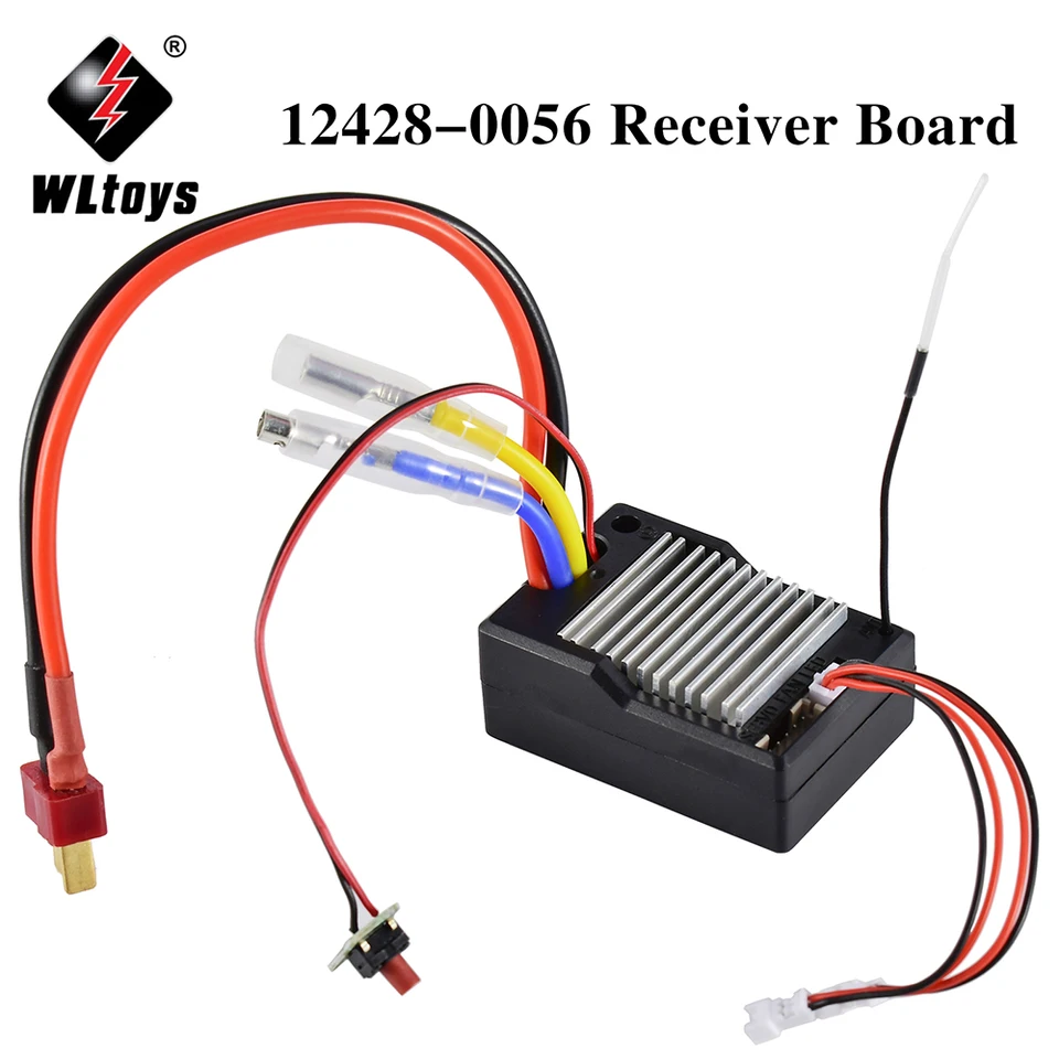 Original Wltoys 12428 12423 RC prijímač automobilov náhradné diely 12428-0056 Obvodová doska Hlavná doska