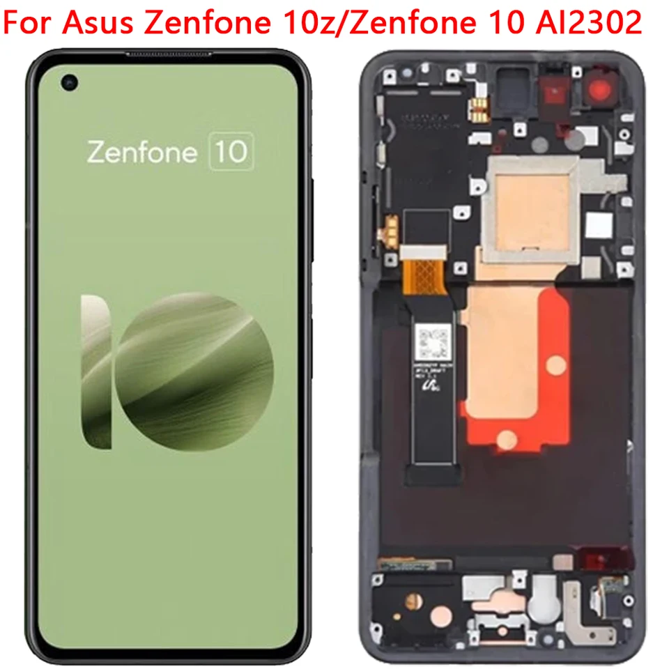 Originál pre ASUS Zenfone 10 10Z AI2302 LCD obrazovka displej s rámom 5.92 