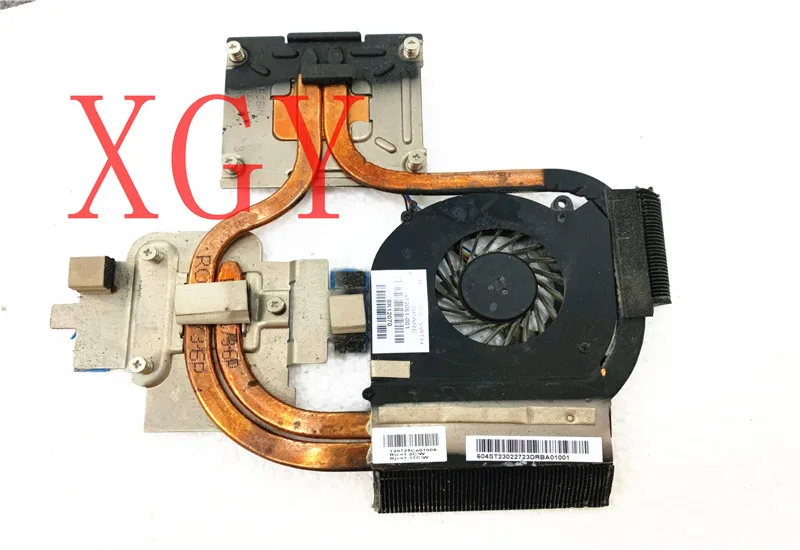 Originál pre pavilón HP DV6 DV7 DV6-7000 DV7-7000 NAPOŽITOK CPU COOLLING VENTILÁRNE chladič 682061-001 100% test OK OK