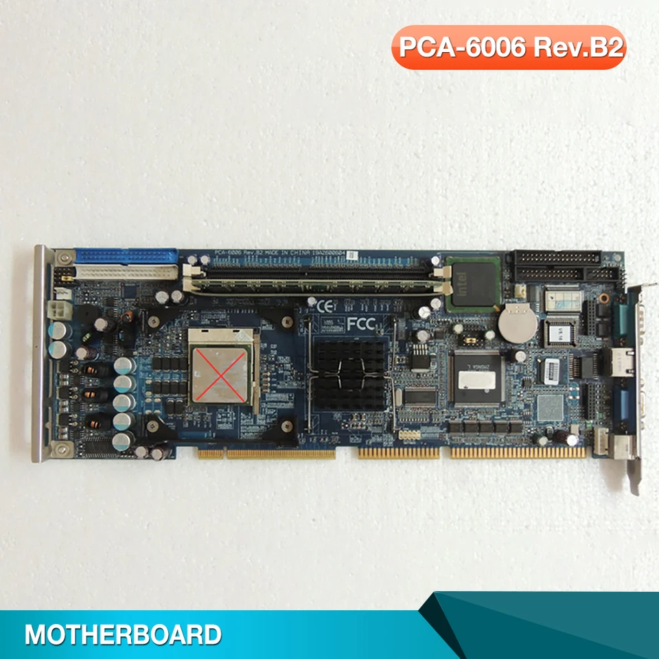 Originál základnej dosky priemyselného počítača pre Advantech PCA-6006 Rev.b2 PCA-6006ve
