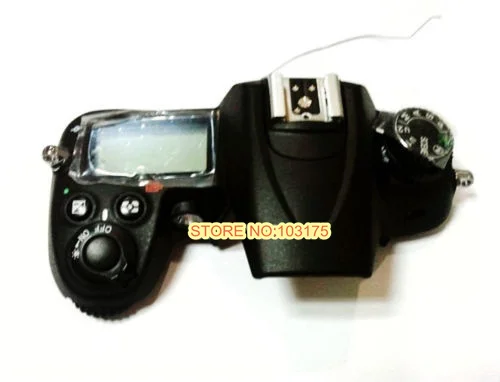 Originálna zostava s obalom horného krytu s obalom s flash doskou LCD LCD Časť pre fotoaparát Nikon D7000