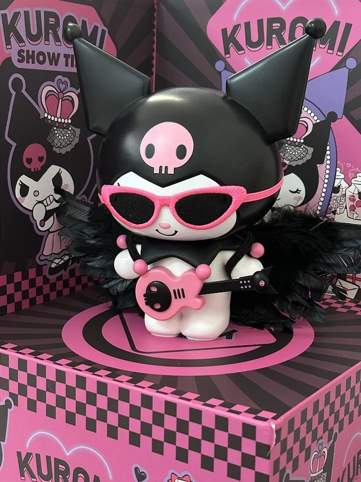 Originálne gitary reproduktorov Kuromi Bluetooth Guitar hráči veľkej skupiny Anime Soundbox Dámske dary