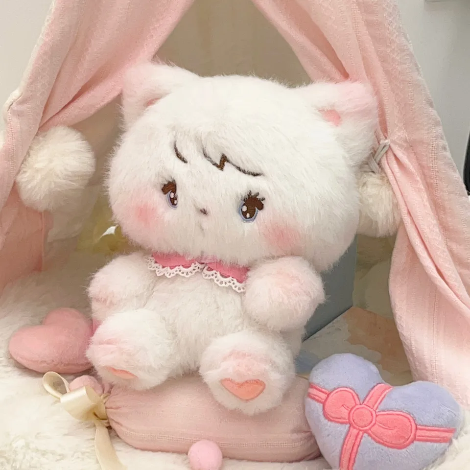 Originálne Mikko bavlnené bábiky pohyblivé plyšové figúrky kawaii karikatúra kreatívne dievča srdce Soft