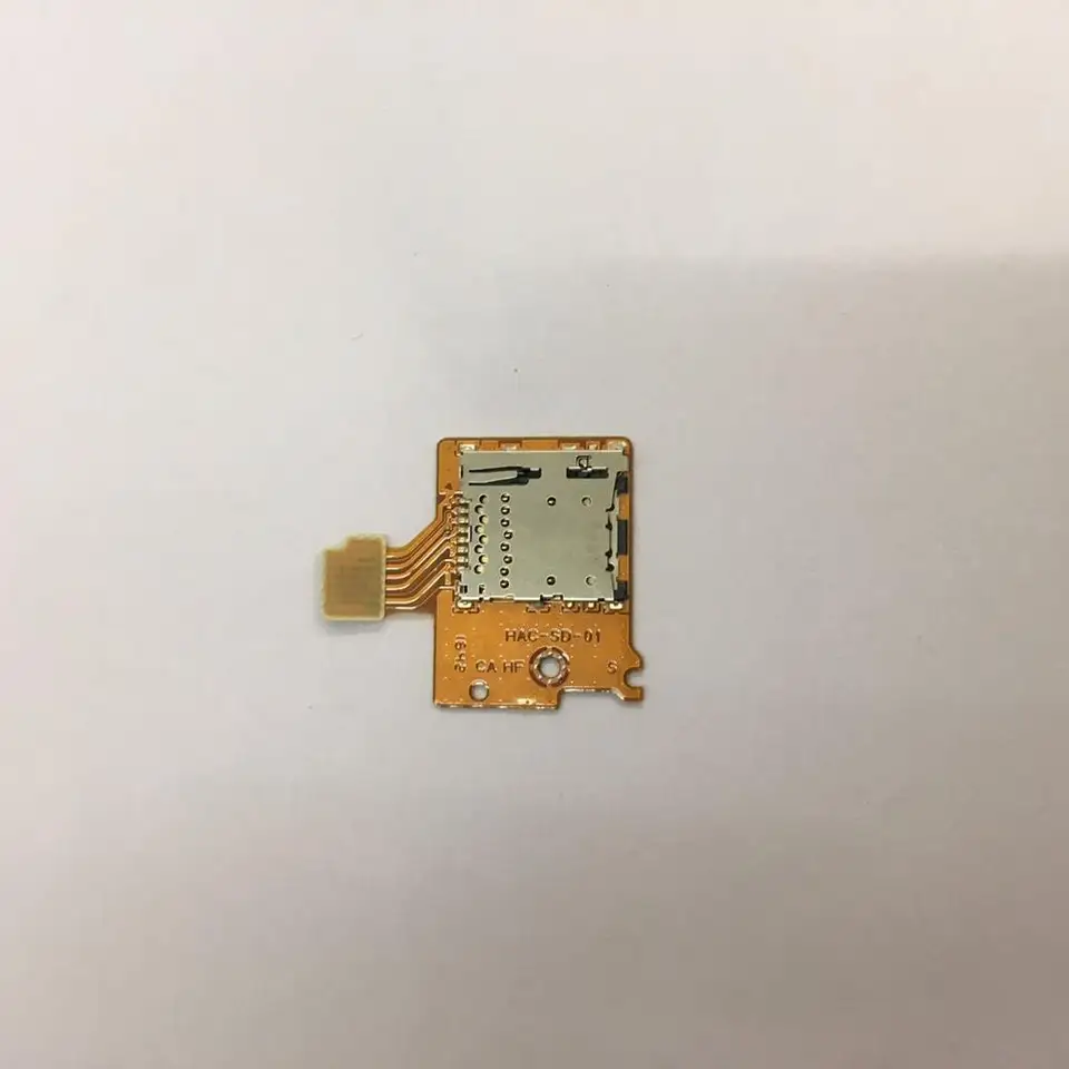 Originálne náhradné diely pre Nintend Switch NS TF SD Card Slot Socket Socket Ruck Rucker Carder SD Card 1-5ks