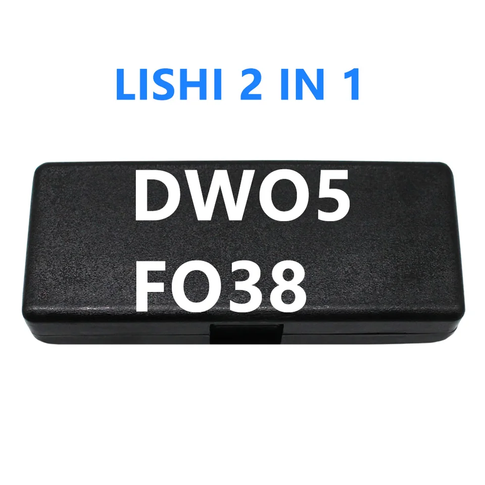 Originálne nástroje Lishi DWO5/CH1 FO38 2-v-1 dekodér pre GM/Chevy/Daewoo Ford 8-Cut Locksmith Supplies