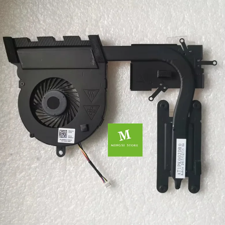 Originálne pre Dell Inspiron 15 5565 17 5765 Fan Heatsink Mg81V 0MG81V