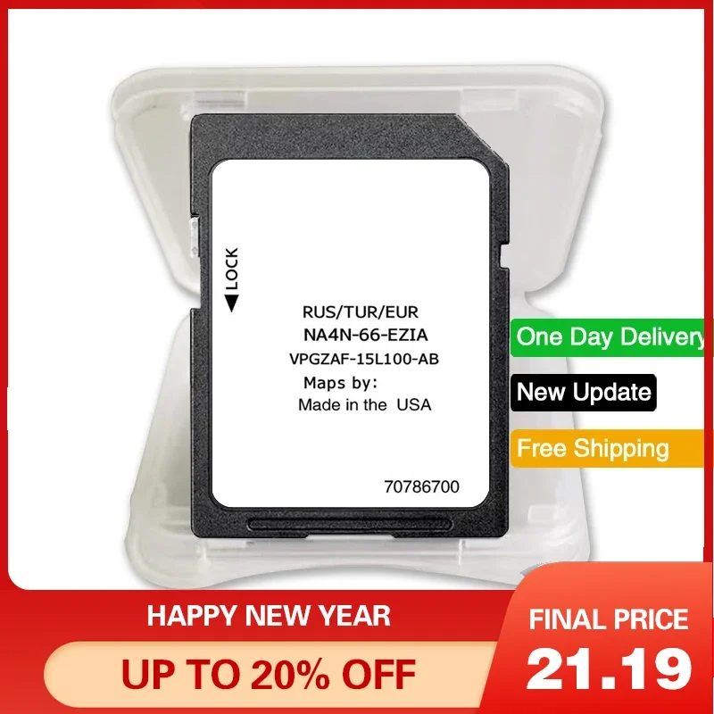 Originálne pre Fiat 2022 Európa Rusko Turecko navigačné mapy Spider Classica Lusso Abarth Sat Nav SD Card