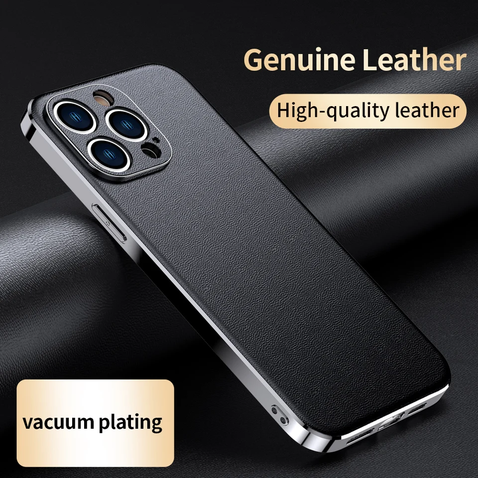Originálne puzdro na kožené telefóny pre iPhone 16 15 11 11 13 14 Pro Max