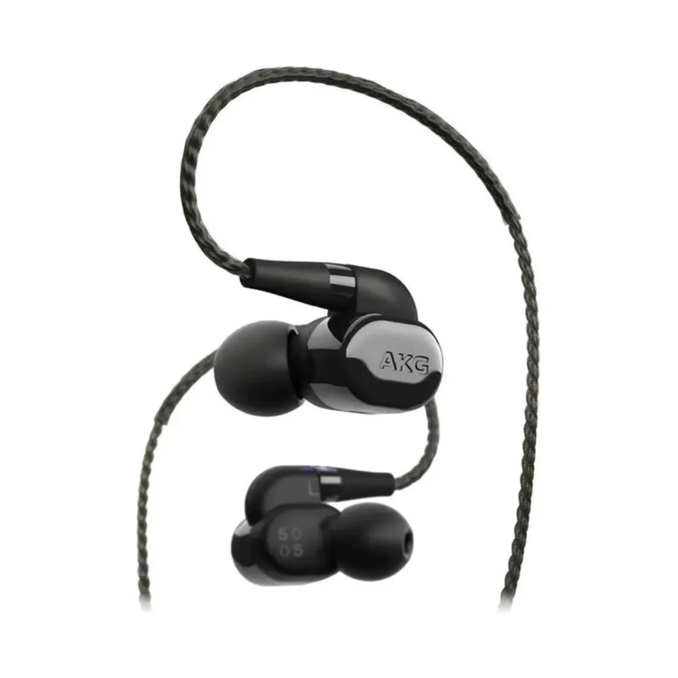 Originálny AKG N5005 Slúchadlá Referenčná trieda 5-vodiča konfigurácia v slúchadlách uší s prispôsobeným zvukom (US verzia)