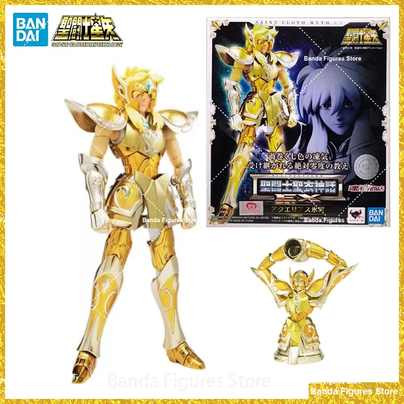 Originálny bandai Saint Cloth Mýtus ex Vodnár Hyoga Tamashii v zásobách anime figúrky modelové hračky