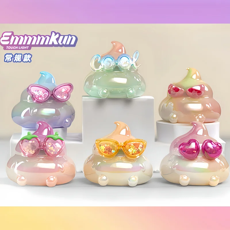 Originálny Emmmmkun Poop Light Series Hračky Tide Play Creative Doll Figure Ornament Birthday Darček