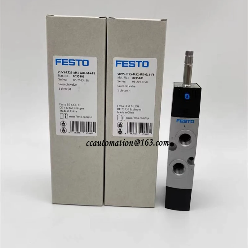 Originálny festo 8035181 solenoidný ventil VUVS-LT25-M52-MD-G14-F8