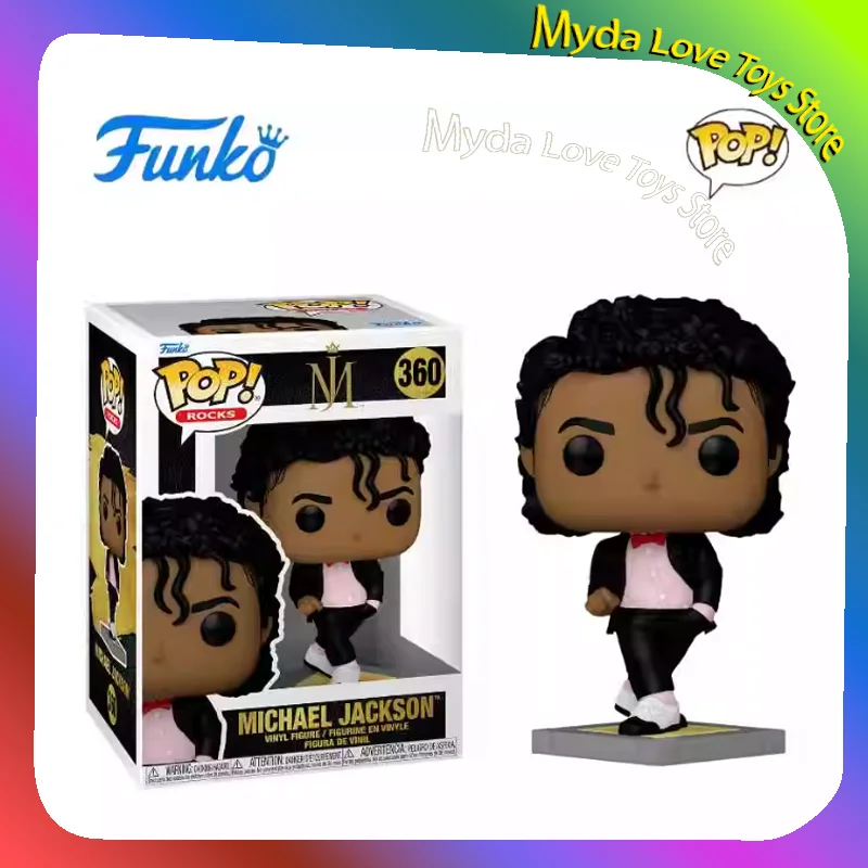 Originálny Funko pop Michael Jackson figúrka figúrka figurína Funko štýl PVC akčná figúrka Zbierka hračiek pre deti vianočné darček