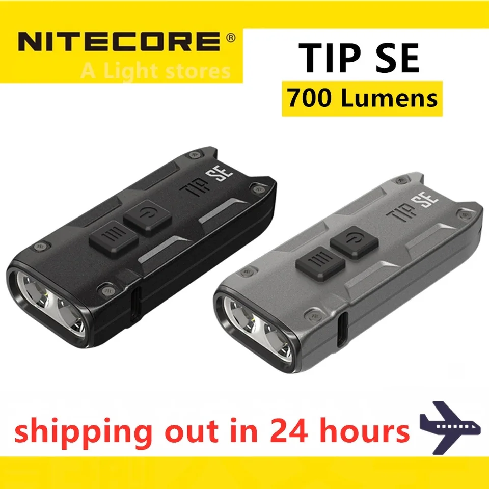 Originálny hrot nitetecore SE baterka Keychain Light Mini Light LED Nabíjateľná vrecká baterka vonkajšia turistická kemping EDC
