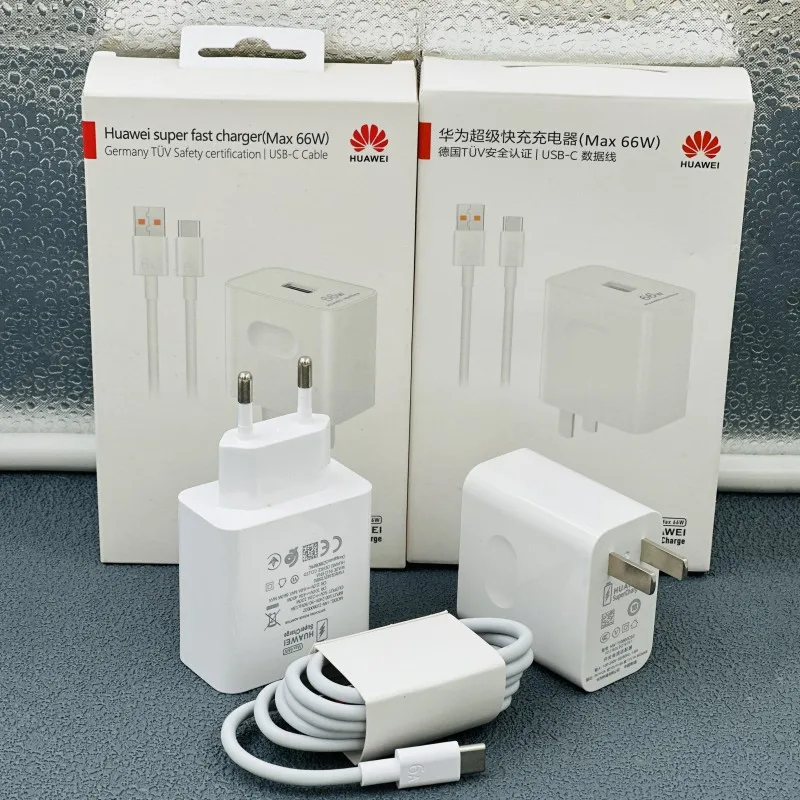 Originálny Huawei 66W Eu/US Super Nabíjanie rýchleho nabíjacieho adaptéra pre Huawei Mate 50 40 30 P40 Pro Nova 8 9 11 P 60 50 4