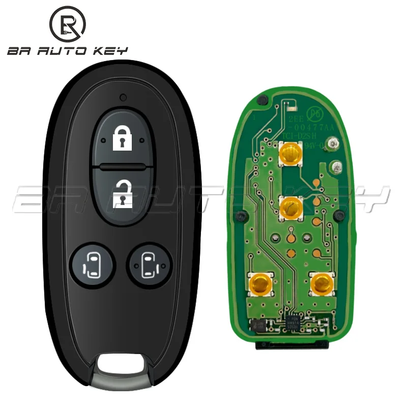 Originálny inteligentný diaľkový automat Key FOB pre Suzuki Wagon R každá paleta Hustler SPCIA Solio originálne 315 MHz s 47Chip PCF7953X