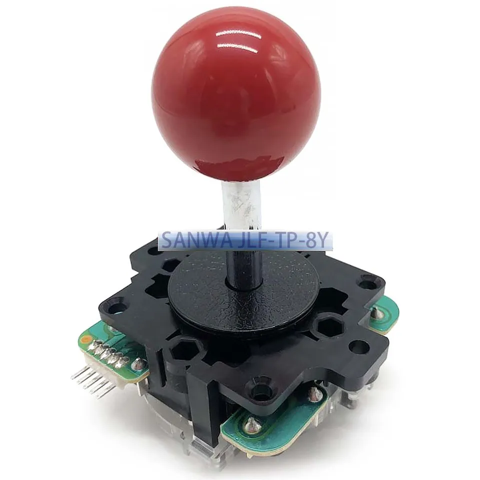 Originálny japonský joystick, JLF TP 8Y Stick, 32 mm hriadeľ, 35 mm, horná guľa, ovládacie prvky nulového oneskorenia, DIY PC, PS3, Xbox, Game Encoder