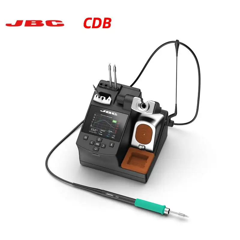 Originálny JBC CD-2BHQF CDB Spájnatá stanica inteligentná bezloubková fit T245 rukoväť anti-Static Universal C245 spájkovacie tipy železa C245