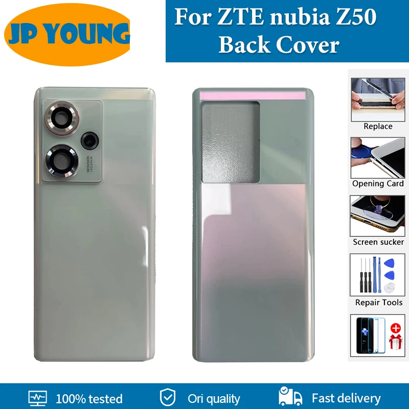 Originálny kryt batérie zadného skla pre ZTE Nubia Z50 NX711J Zadný kryt krytu zadné puzdro Výmena puzdra