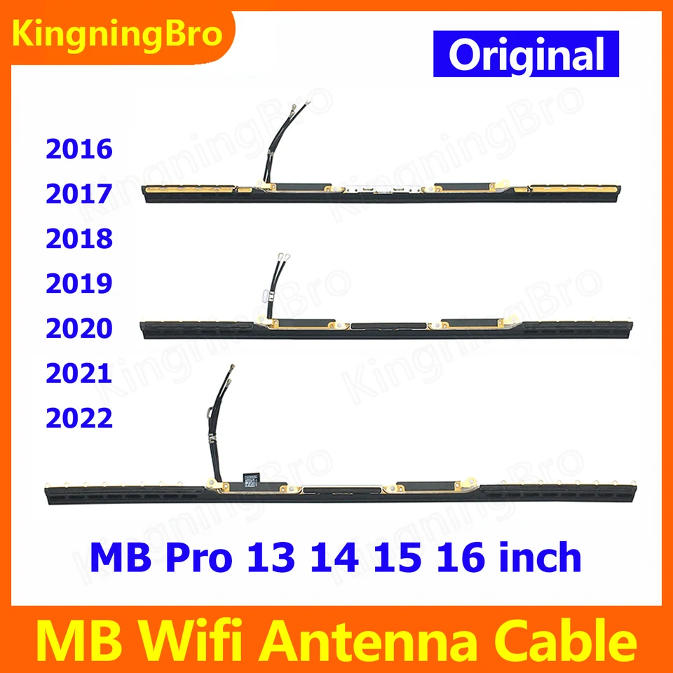 Originálny kábel WiFi antény pre MacBook Pro A1706 A1707 A1708 A1990 A2141 A2251 A2289 A2338 A2442 A2485 Air A1932 A2179 A2337