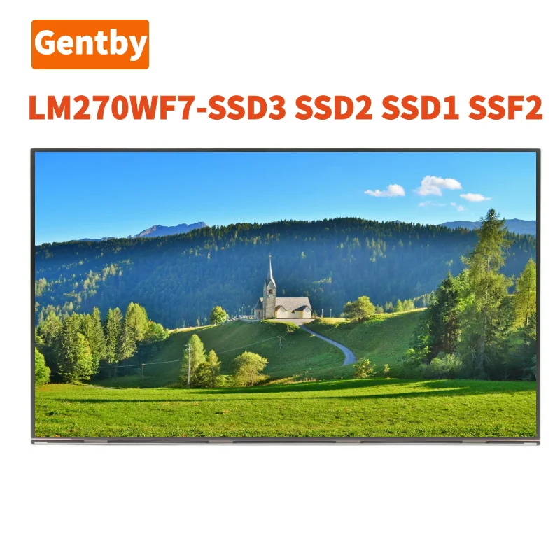 Originálny LM270WF7 SLA1 SLD1 SLD2 SLD3 SSA1 SSB1 SSB2 SSD1 SSD2 SSD3 SSF2 SSE1 SSE2 MV270FHM N20 N20 N30 N40 N41 N60 27-palcový displej