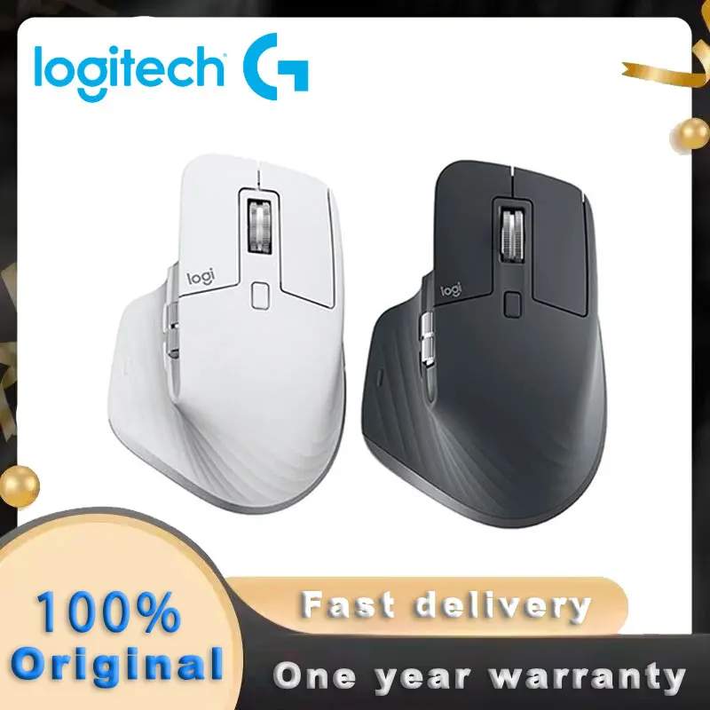 Originálny logitech MX Master 3s /MX Master 3 Wireless Mouse 8000 DPI Automatické posúvanie rolovacieho kolieska Wireless Bluetooth myši myši myší myší myši