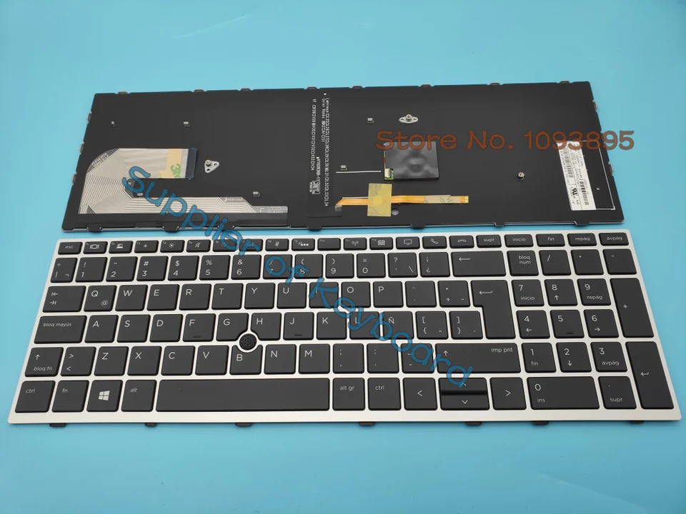 Originálny nový pre HP Zbook 15U G5,15U G6 NAPOHOP LATINSKÁ ŠPANIELSKÁ Klávesnica Podskupina ako fotografia
