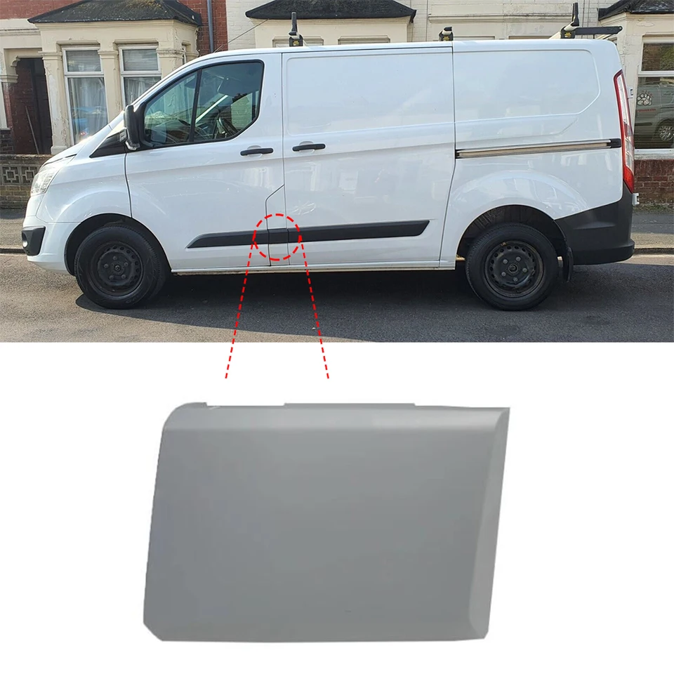 Originálny nový základný lišta lišta Tiaci pásik pod palivovou klapkou pre Ford Transit Custom