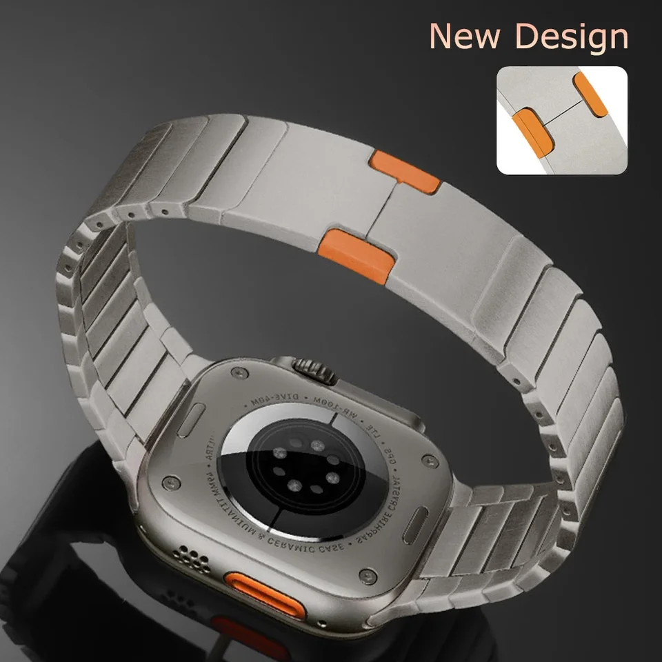 Originálny odkaz na náramok pre Apple Watch Band Ultra 2 49mm Luxury Watch Band pre Iwatch Series 9 8 7 6 5 4 SE 3 2 45 mm 44 mm 42 mm