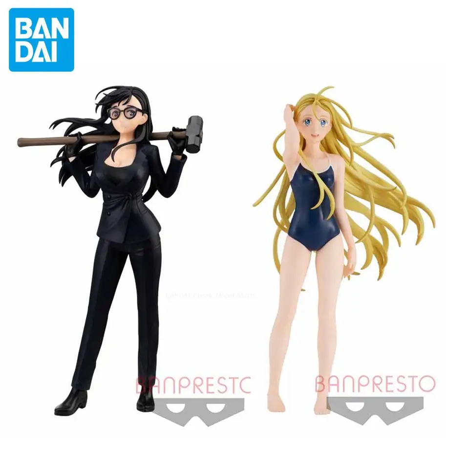Originálny oficiálny Bandai Banpresto Real Figure, ktorý vykresľuje letný čas vykresľuje Hizuru Minakata Ushio Kofune Anime originálny model