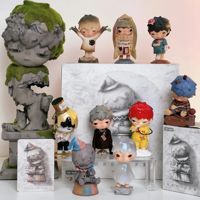 Originálny originálny seriál Hirono Reshape Series / Hirono MtMe Series Blind Box Hirono Figurín Desktop Collection Toy V5 / V4 Blind Box