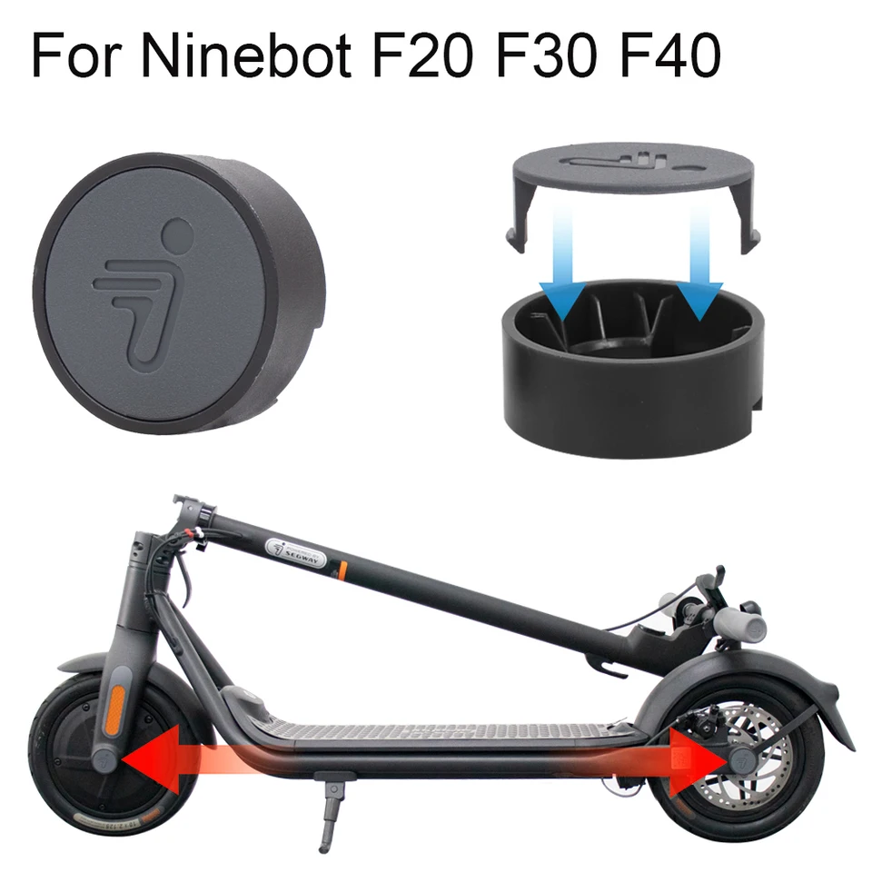 Originálny predný zadný kryt elektrický skúter pre deväťbot F20 F30 F30 Fix držiak zadného kolesa Plastové dekorácie prípadov