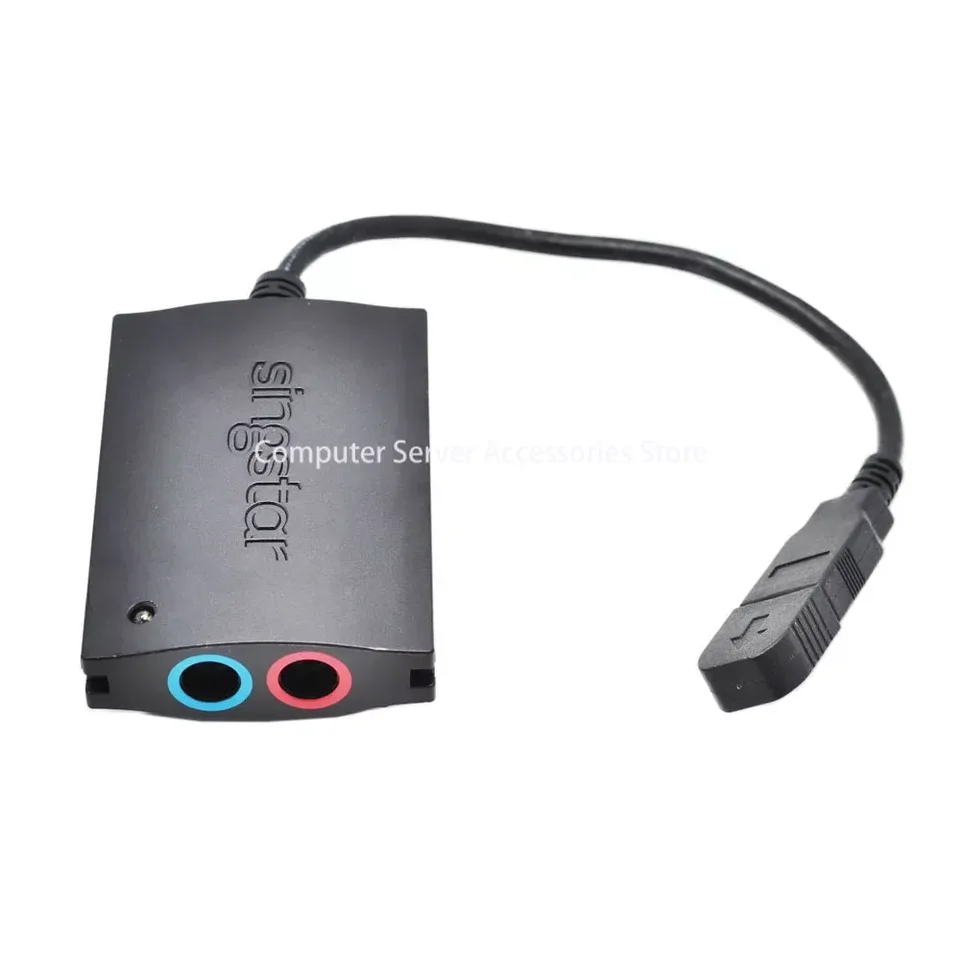 Originálny prevodník mikrofónu Singstar USB pre Mikrofónový adaptér PS2 PS3 SCEH-0001 USB Mikrofónový adaptér