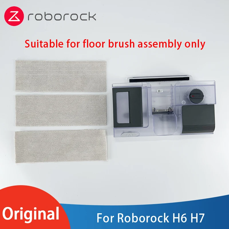 Originálny roborock H6 H7 ručný bezdrôtový vákuový čistiaci mop set pre palcát/palcát plus podlahové kefy moppping Sprievodná voda nádrž mop