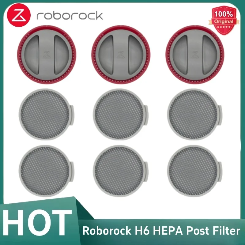 Originálny roborock H6 Hepa stĺpik Filter náhradné diely vreckovú bezdrôtový vákuový čistiaci výmena prachových vreciek