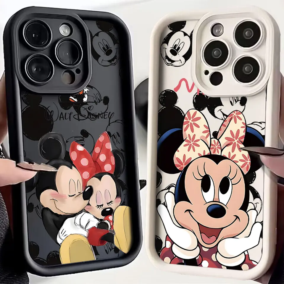 Originálny roztomilý puzdro na telefón Mickey Minnie pre Oppo Realme C65 C63 C67 C55 C53 C35 C33 C31 13 12 11 GT6 GT3 NARZO 50 PRO 4G 5G Cover